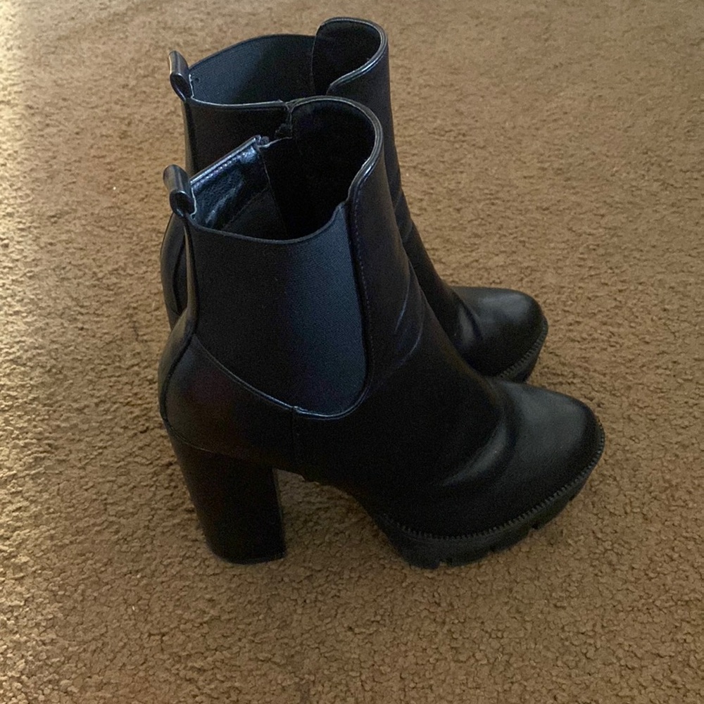 Black boots